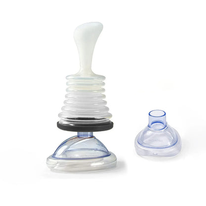 Kit de Primeros Auxilios para Asfixia para Adultos y Niños, Dispositivo de Rescate para Asfixia en el Hogar, Kit de Rescate de 2 Tamaños, 4 Unids/Set