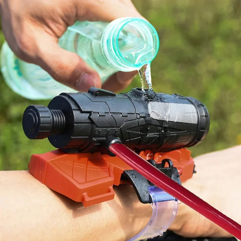 Pistola de Agua Lanzadora de Spider-Man con Guantes, Juguete de Verano para Niños, Prop de Cosplay