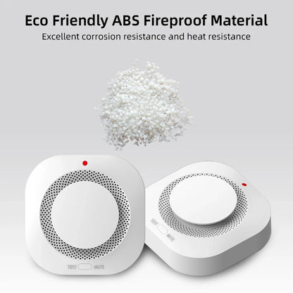Detector de Humo Independiente YUPA | Sistema de Alarma de Incendio para Hogar y Oficina | Protección Contra Incendios a Batería