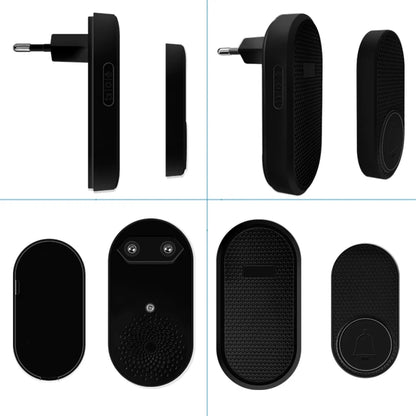 Timbre inalámbrico, timbre de bienvenida, timbre de puerta para el hogar, alarma inteligente con 32 canciones, melodías inteligentes con batería