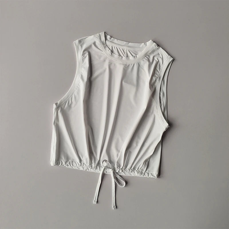 Traje de Yoga para Mujer: Chaleco Deportivo Ligero y Transpirable - Ideal para Entrenamiento y Running