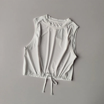 Traje de Yoga para Mujer: Chaleco Deportivo Ligero y Transpirable - Ideal para Entrenamiento y Running