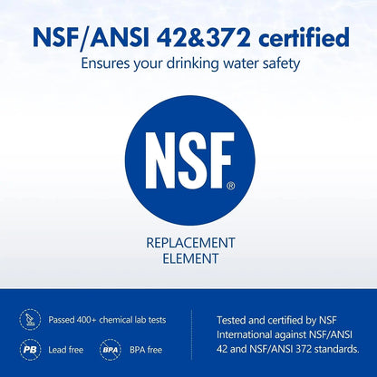 Sistema Purificador de Agua para Grifo ALTHY, Filtra Plomo, Cloro y Mejora el Sabor - Certificación NSF para 320 Galones de Uso en Cocina