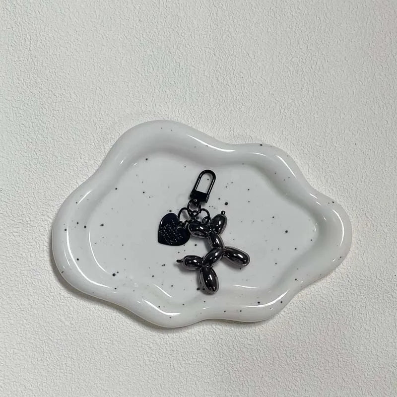 Llavero Modelo Perro de Globo para Chicas | Estilo Dulce INS, Cadena para Teléfono, Accesorio de Bolsos y Juguete