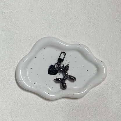 Llavero Modelo Perro de Globo para Chicas | Estilo Dulce INS, Cadena para Teléfono, Accesorio de Bolsos y Juguete