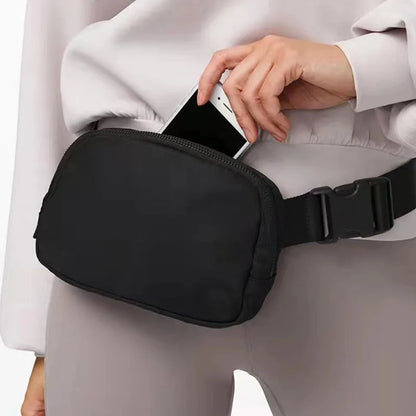 Bolso de Cintura para Mujeres - Fanny Pack con Cremallera, Bolso Crossbody para Deportes y Viajes, Bolsa Casual para Mujer