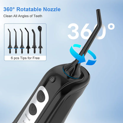 rrigador Oral Portátil INSMART - Limpiador Dental con Tanque de 300ML, 4 Modos y Batería Recargable