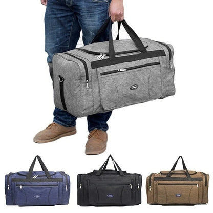 Bolsa de Viaje Plegable y Ligera: Gran Capacidad, Impermeable, Ideal para Hombres y Mujeres en Viajes de Negocios y Ocio