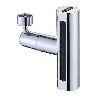 Adaptador de Grifo de Cocina con Cascada Presurizada - 4 Modos y Boquilla Giratoria 720° para Ahorro de Agua
