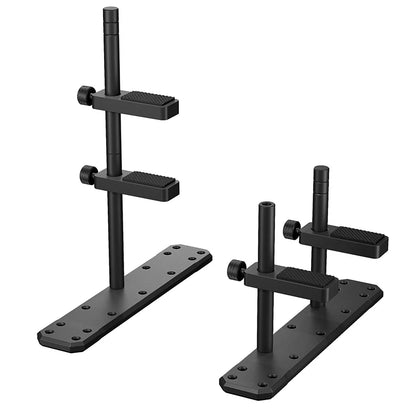 TEUCER VC-3 Soporte de Tarjeta Gráfica Dual Pillar para PC – Bracket de Aluminio para GPU – Accesorios DIY para Ventiladores 12/14 cm