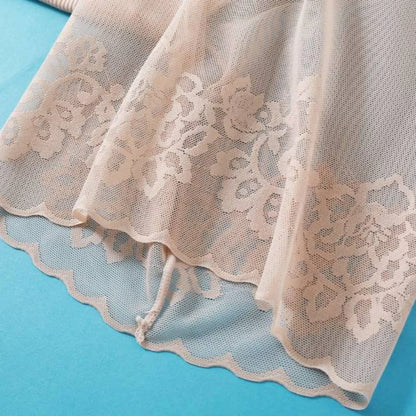 Pantalones Cortos de Seguridad Plus Size para Mujer con Encaje - Pantalones Antirrozaduras