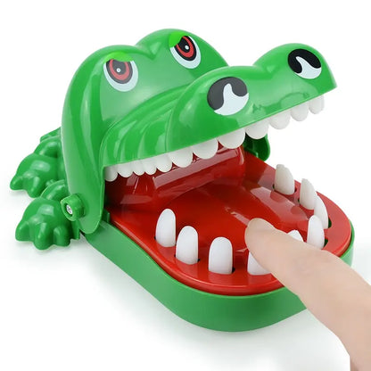 Juguete de Cocodrilo para Niños - Juego de Dentista con Dientes Masticadores, Diversión para Fiestas y Juegos de Suerte