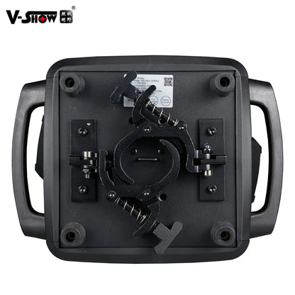 V-show S716 Luz de Cabeza Móvil Hybird Osram LED 200W con Abrazaderas Plegables Beam Spot Wash BSW 3 en 1 con Zoom LED DMX para DJ y Discoteca