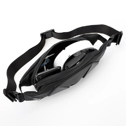 Bolso de Cintura Estilo Punk para Motociclista – Fanny Pack Retro Ajustable para Deportes y Actividades al Aire Libre