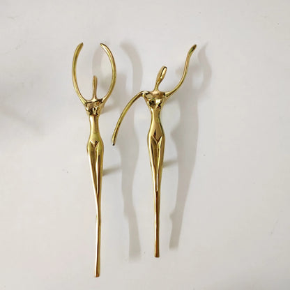 Manija de armario de cara de arte dorado brillante, perilla de cajón de latón macizo, manijas de puerta de armario, decoración de muebles