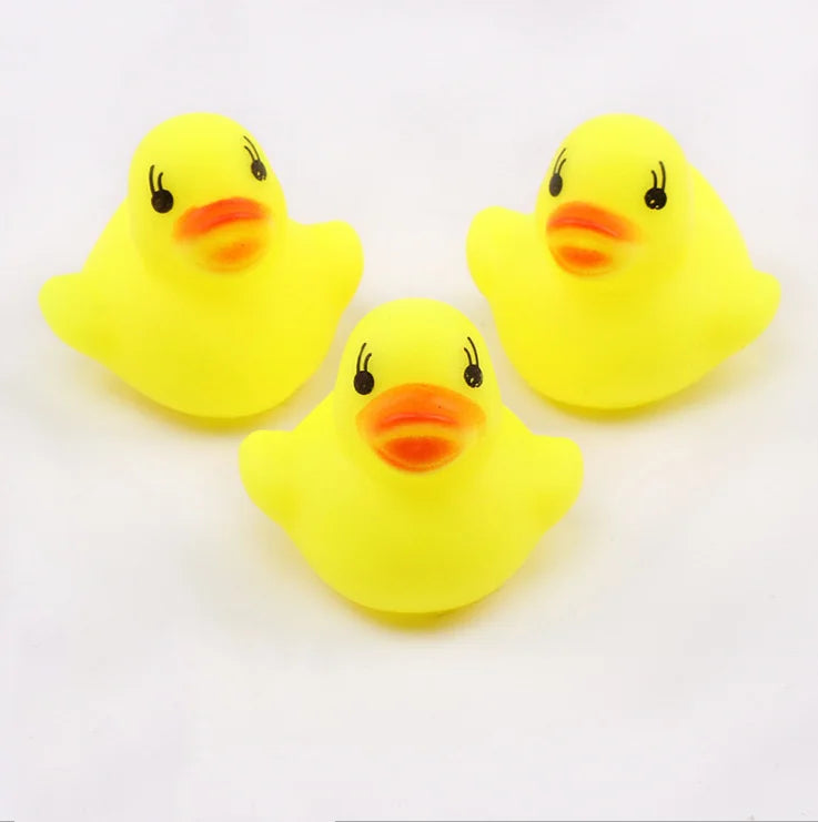Juguetes de Baño para Niños - Pato de Goma con Sonido, Juguetes Flotantes para la Hora del Baño, Juegos de Agua para Niños