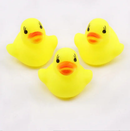 Juguetes de Baño para Niños - Pato de Goma con Sonido, Juguetes Flotantes para la Hora del Baño, Juegos de Agua para Niños