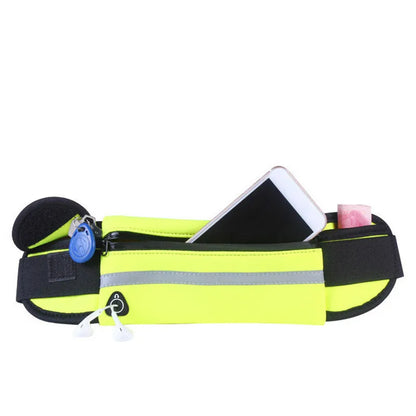 Cinturón Deportivo para Hombres y Mujeres - Fanny Pack para Maratón, Running y Actividades al Aire Libre con Botella de Agua y Compartimento para Teléfono