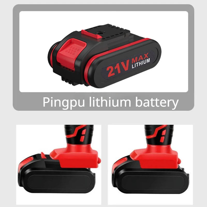 21V Battery 5 Knots10 Knots  21V Electric Tool Lithium Battery Pack Replacement Battery for Power Tool 21V High Capacity Battery