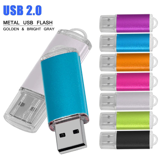 USB Flash Drive 256GB 128GB 64GB 32GB 16GB 8GB 4GB | Pendrive Alta Velocidad USB 2.0