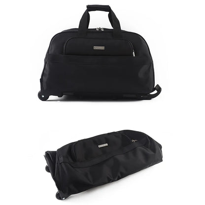 Maleta de Viaje Unisex de Gran Capacidad con Ruedas – Equipaje de Mano Portátil Impermeable