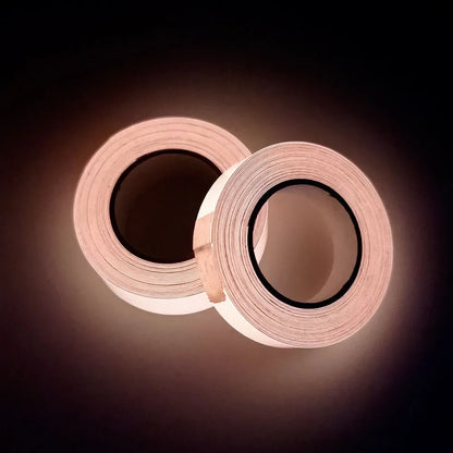 Cinta Fluorescente Luminosa Autoadhesiva - Cinta Brillante en la Oscuridad para Decoración del Hogar y Advertencias de Seguridad (1-5 PCS)