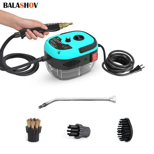 Limpieza a Vapor de Mano de Alta Presión y Temperatura 110V/220V: Ideal para Uso Comercial y Doméstico en Aire Acondicionado, Campana de Cocina y Automóviles