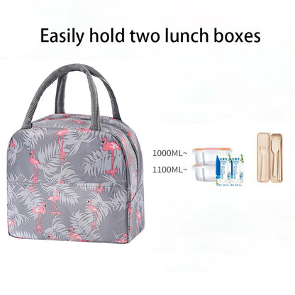 Bolsa Térmica de Almuerzo con Diseño de Dibujos Animados, Bolsa de Aislamiento para Conservación de Alimentos, Picnic y Comida para Llevar