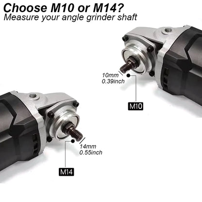 Convertidor Multifuncional para Amoladora Angular - Adaptador de Hoja de Sierra Oscilante M10 M14 Tipo 100 115 125