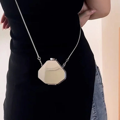 Bolso con pintalabios para mujer, bandolera de hombro de acrílico de alta calidad, mini bolso cruzado de diseñador, bonito monedero, novedad de 2024