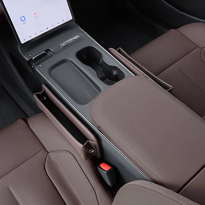Caja de almacenamiento de hendidura de asiento de fila delantera de coche, bolsillo para BMW Z4, E85, E86, E89, soporte para teléfono, accesorios interiores para coche, estilo de coche