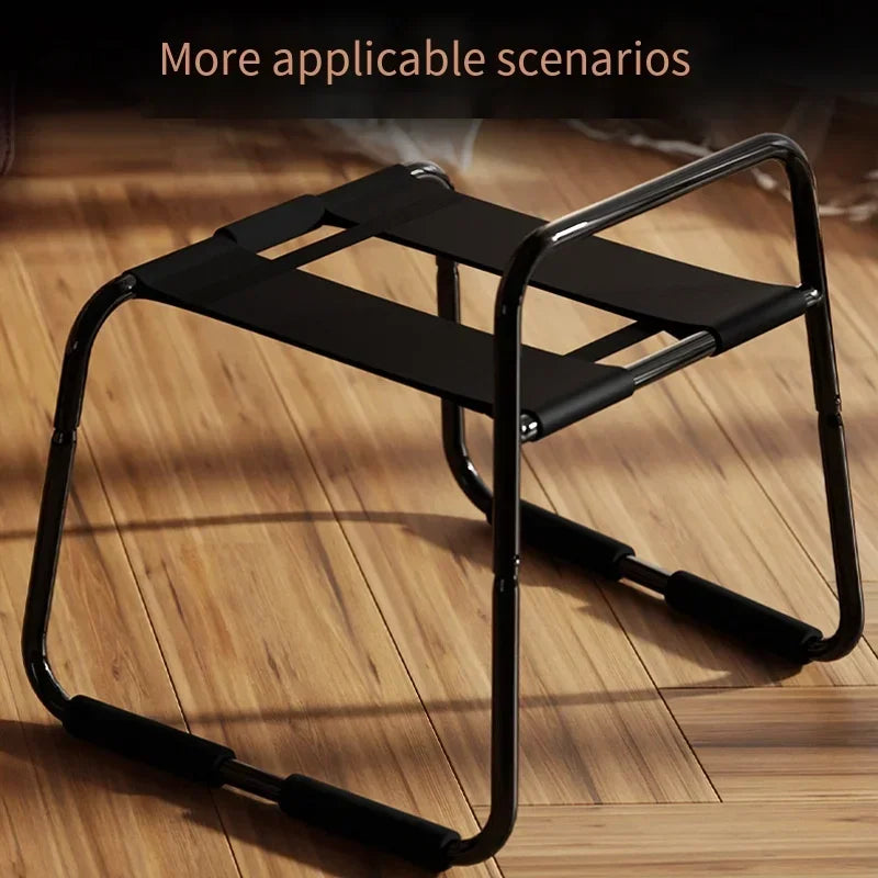 Silla Love para Parejas - Mobiliario Erótico Portátil, Banco Elástico para Posiciones Sexuales, Soporta hasta 300 Libras