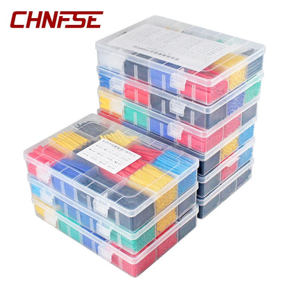 Kit de Tubos Termorretráctiles 2:1 - 127/164/328/140/530/560/580/780 Piezas de Poliolefina Aislante para Cables y Alambres
