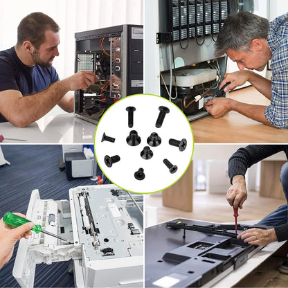 Kit de 500 Piezas de Tornillos Miniatura – 18 Tipos para Reparación de Laptops, Móviles y Gafas