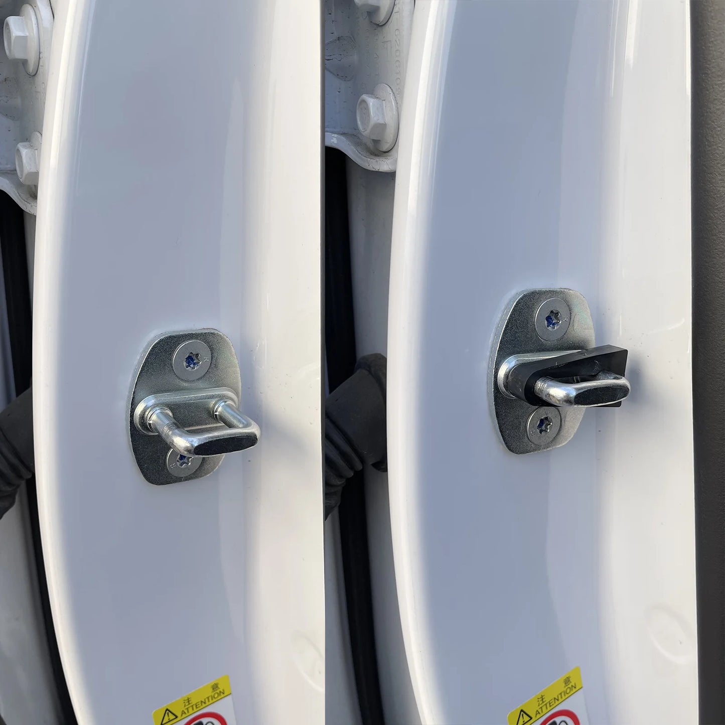 Amortiguador de Goma para VW, Audi, Skoda, Seat - Buffer de Puerta y Sellador Antisónico (4 Piezas)