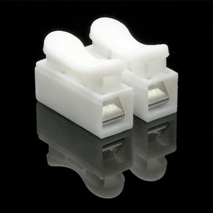 Conectores de Cable Rápidos sin Soldadura 1P 2P - 20/50 Piezas | Bloque Terminal sin Tornillo
