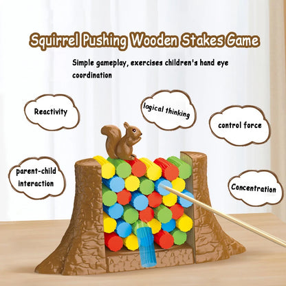Juegos de mesa de torre de equilibrio para niños, desafío apilable, juegos de fiesta familiar Social, diversión lógica, juguetes interactivos novedosos