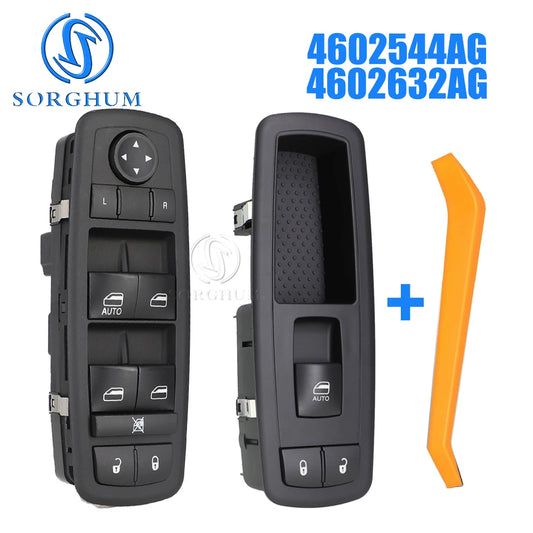 Interruptor Maestro de Control de Ventanas Eléctricas SORGHUM 4602544AG 04602632AG para Dodge Journey, Nitro, Chrysler y Jeep Liberty