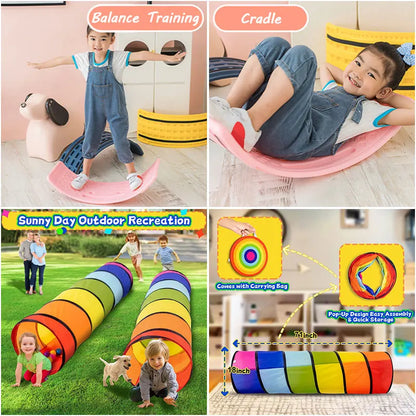 Juguetes de Entrenamiento de Integración Sensorial para Niños - Juguetes Montessori Táctiles para el Desarrollo de Habilidades