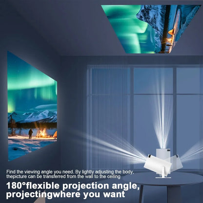 Proyector Magcubic HY300 4K Android 11 | Doble Wifi6 200 ANSI | Allwinner H713 | BT5.0 | Cine en Casa 1080P 1280x720P