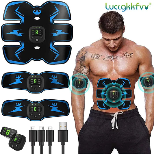 Entrenador de Abdominales Inteligente con Estimulador Muscular Inalámbrico EMS - Adelgaza y Tonifica tu Cuerpo
