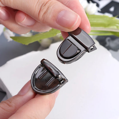 5 Piezas de Broches de Metal para Bolsos, Cierres para Carteras, Bolsos de Hombro y Bolsas de Mano, Accesorios para DIY
