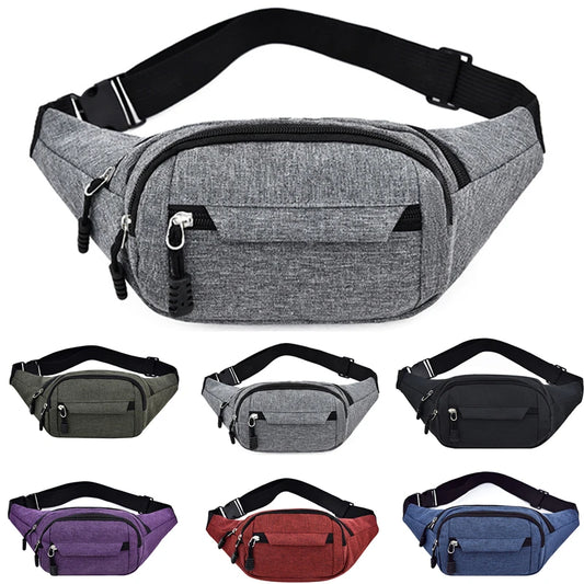 Bolso de Pecho Masculino Impermeable de Oxford: Bolso de Deportes Exterior Estilo Coreano