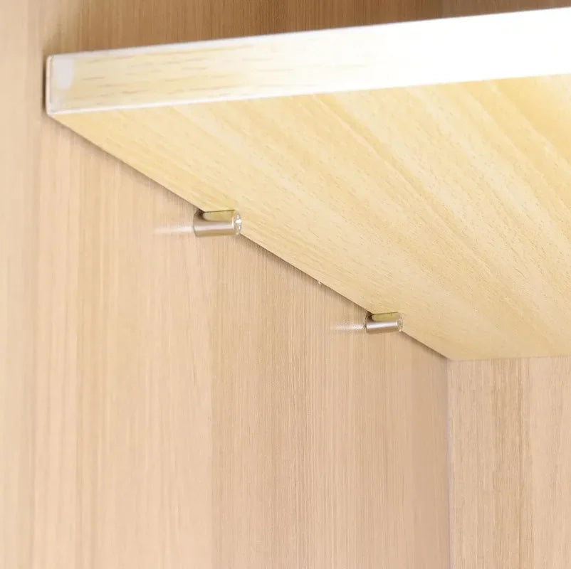 50/4 Sets de Tornillos Autoperforantes con Mangas de Goma – Soporte para Laminado, Armarios y Muebles Antideslizante