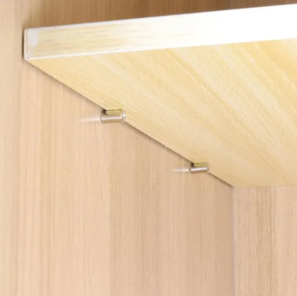 50/4 Sets de Tornillos Autoperforantes con Mangas de Goma – Soporte para Laminado, Armarios y Muebles Antideslizante