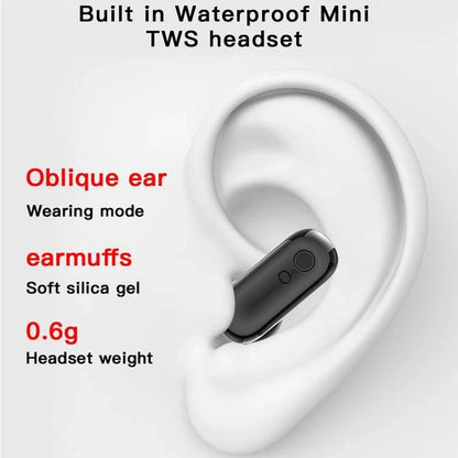 Reloj Inteligente X7 2 en 1 con Auriculares Bluetooth TWS, Monitor de Ritmo Cardíaco y Presión Arterial, Seguimiento Deportivo y Fitness