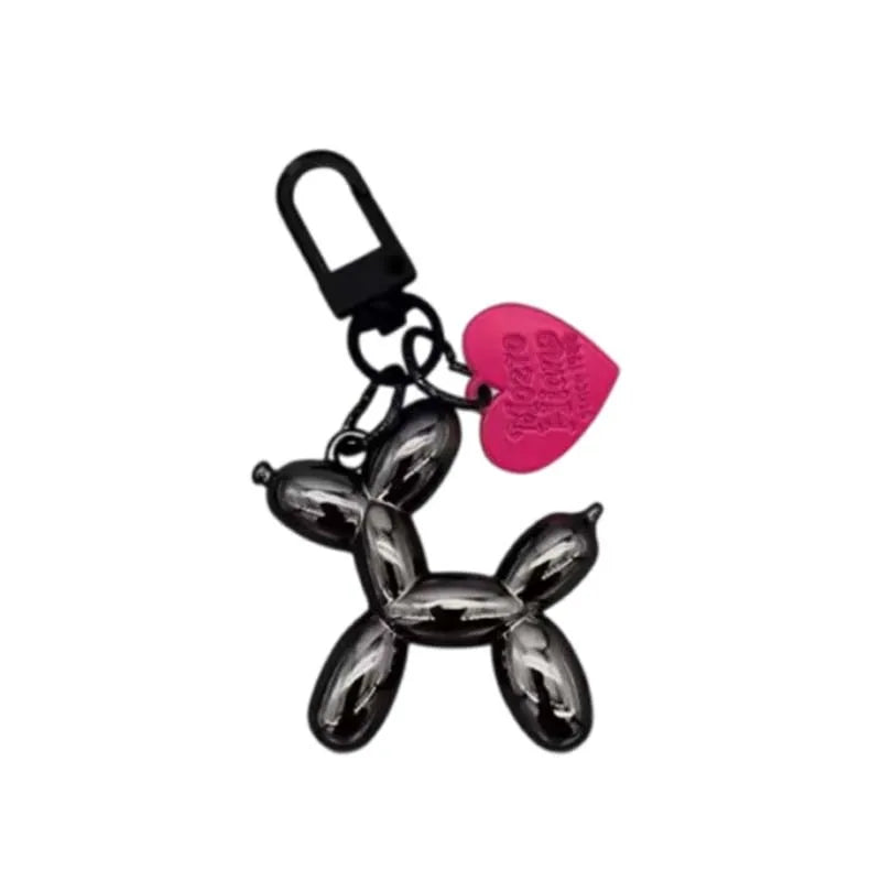 Llavero Modelo Perro de Globo para Chicas | Estilo Dulce INS, Cadena para Teléfono, Accesorio de Bolsos y Juguete
