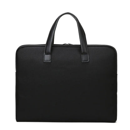 Maletín Oxford para Hombre y Mujer - Maletín de Oficina, Bolsa para Archivos y Computadora, Gran Capacidad