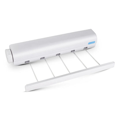 Tendedero Retráctil de Pared para Interior - Secador de Ropa Invisible, Ideal para Baño y Espacios Reducidos