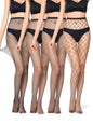 Medias de Red Sexy para Mujer - Diseño Hollow Out y Altas